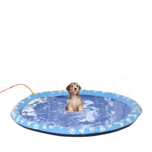 D01-032BU splash pad aspersor para mascotas