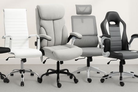 5 sillas de oficina