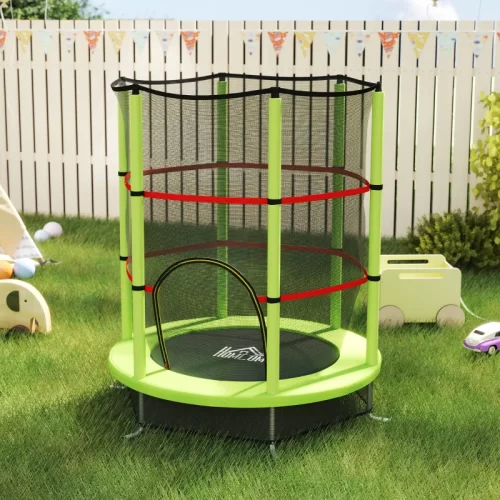 Un trampolín para niños y niñas