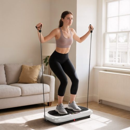 Plataformas vibratorias para montar un gimnasio en casa