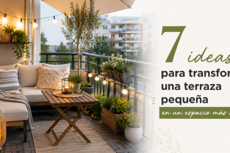 7 ideas para decorar tu terraza pequeña
