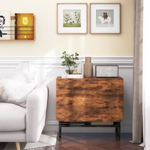 HOMCOM Mesa Plegable con 6 Ruedas Estilo Industrial
Las mejores mesas plegables de comedor | Guía 2026