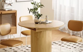 Aosom mesa plegable de comedor
