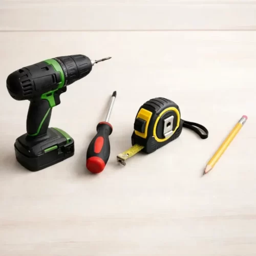 Herramientas necesarias para colgar una silla hamaca.