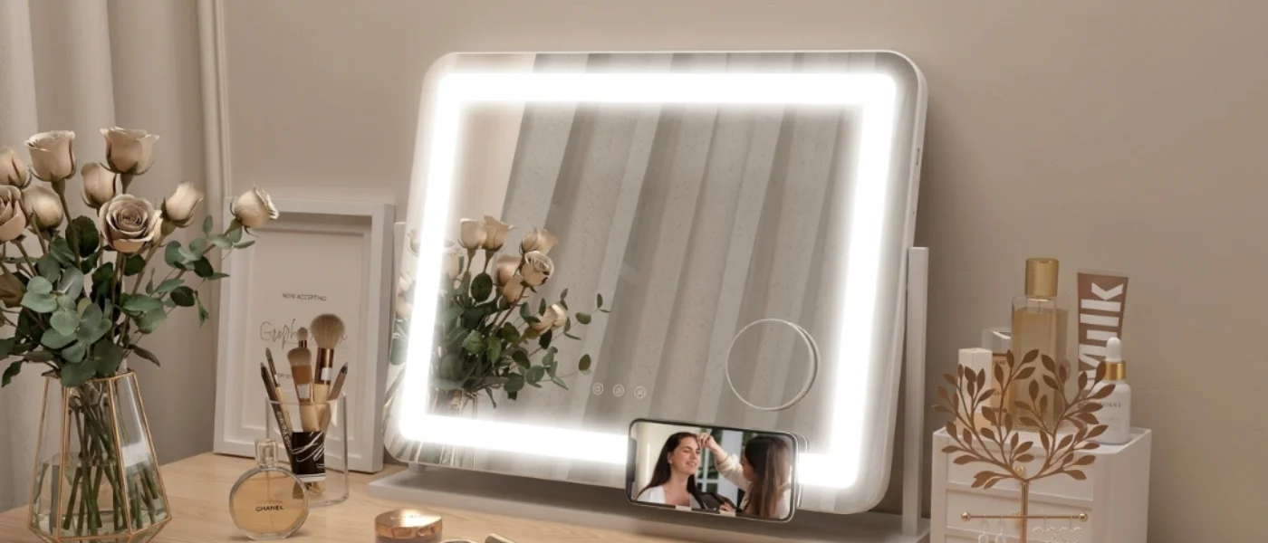 Mejores Espejos de Maquillaje con Luz LED para Tu Tocador