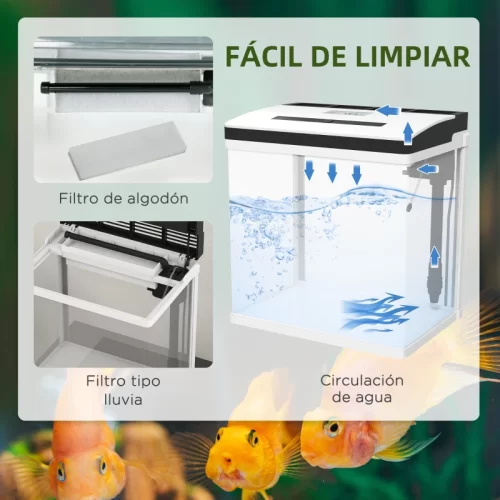 Filtro de algodón y sistema de circulación de agua del acuario
