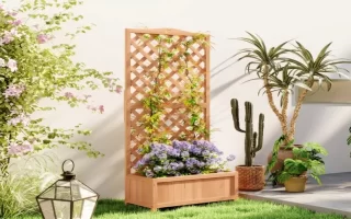 Los Mejores Enrejados con Macetero para Jardín, Terraza y Balcón