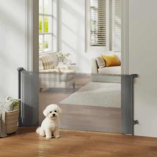 Barrera retráctil para perros extensible hasta 180 cm